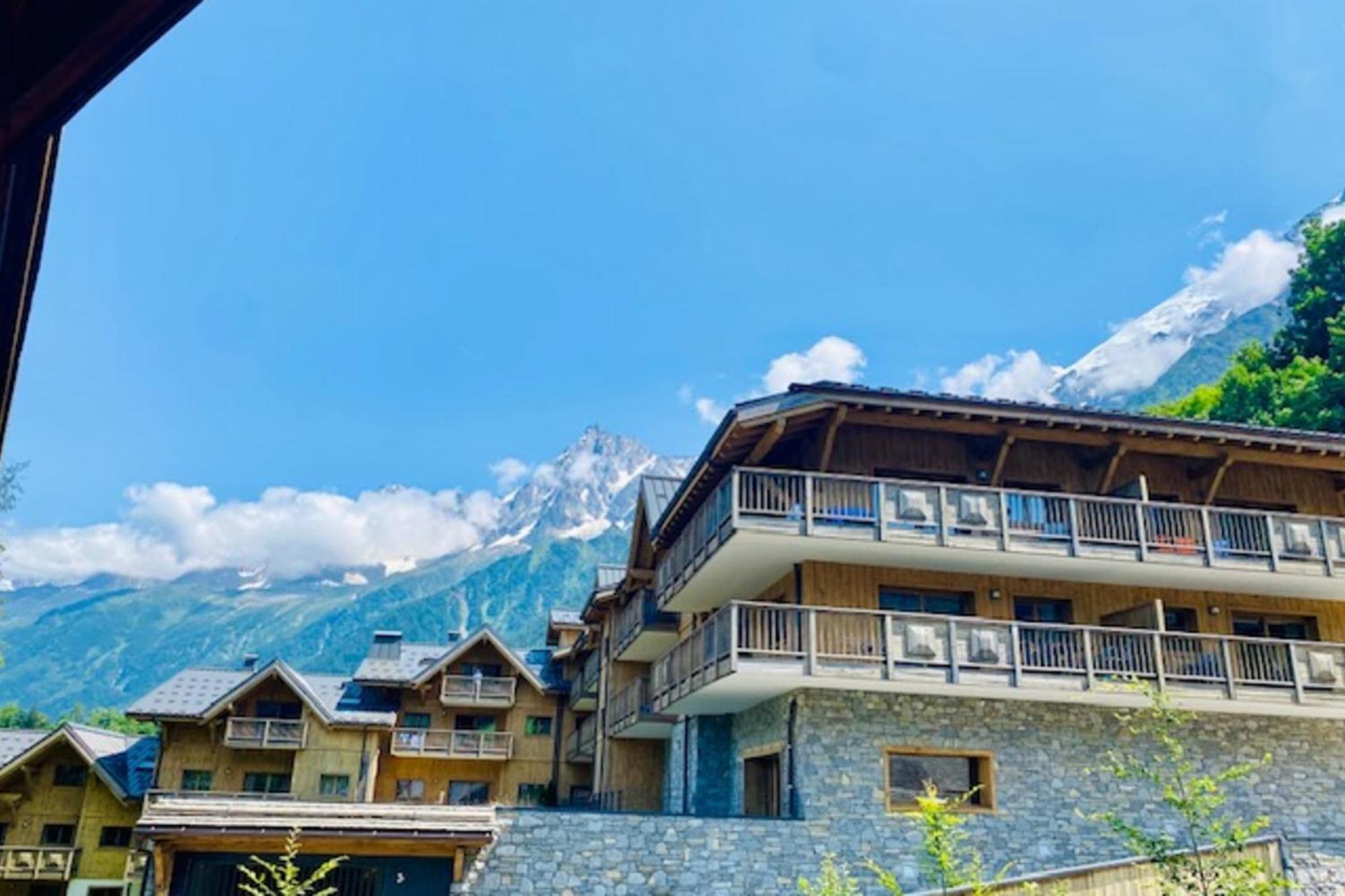 Slopes Of Les Houches 25 M With Balcony Exterior foto